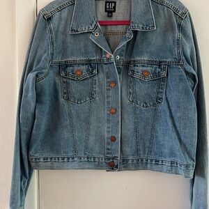 GAP Denim Cropped Jacket